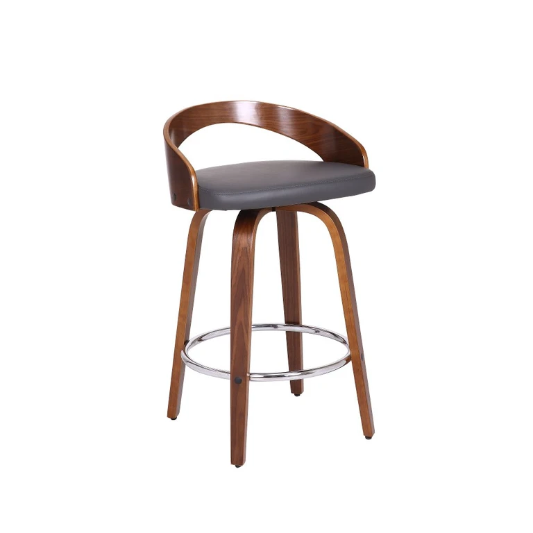 Sonia Gray Swivel Bar Stool