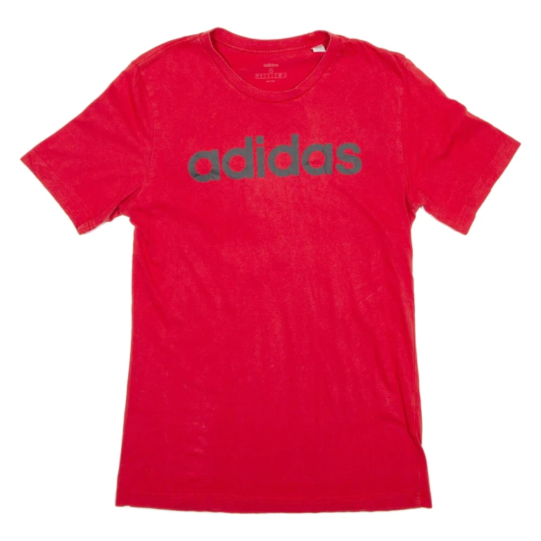 ADIDAS Mens T-Shirt Red S (JJ1-151024-5395)