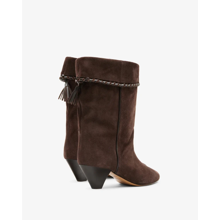 Boots Dalby - Femme - Chocolat - Taille36 - Isabel Marant