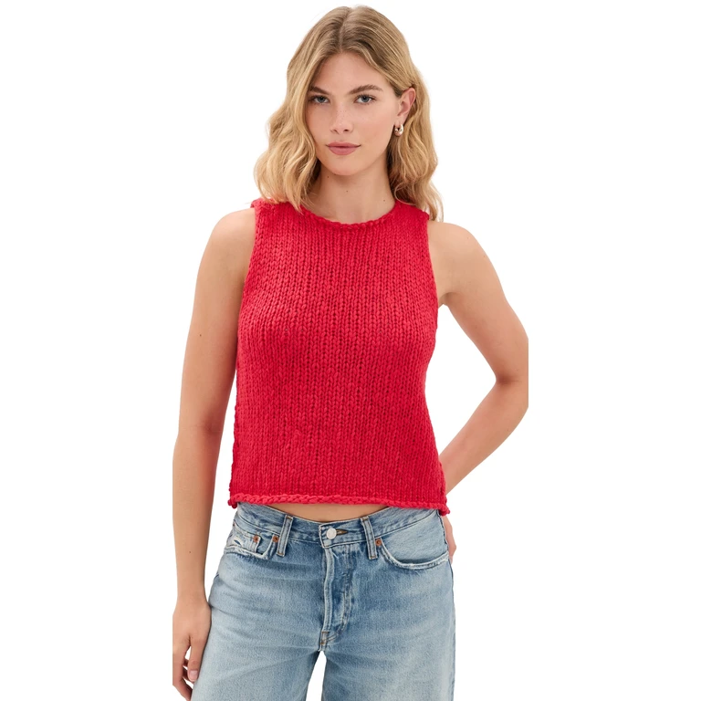 Opal Knit Tank Top Sour Sweet S
