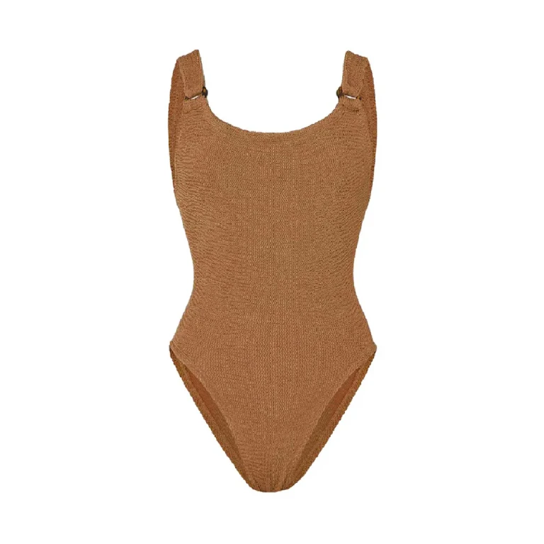 HUNZA G 'Domino' swimsuit Woman One Size (DOMINO)
