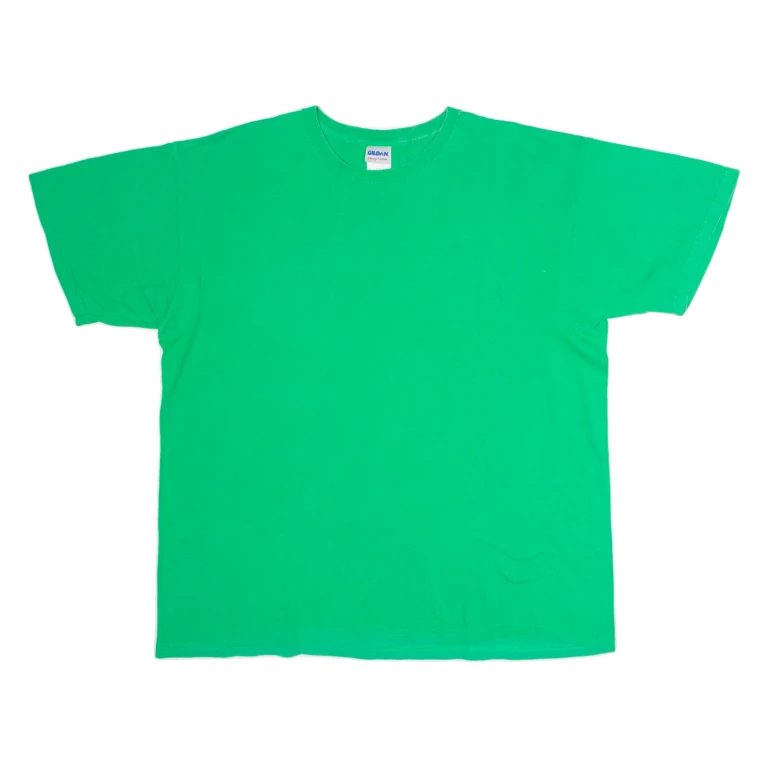GILDAN Mens T-Shirt Green XL