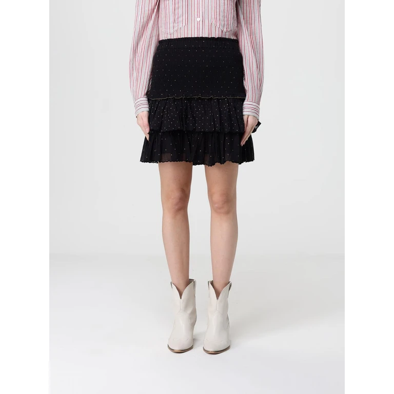 ISABEL MARANT ETOILE Skirt Woman color Black (JU0478FAD1J03E01BK)