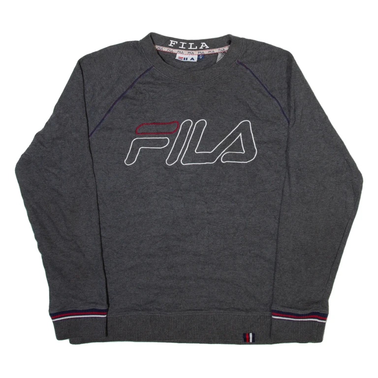 FILA Mens Sweatshirt Grey M