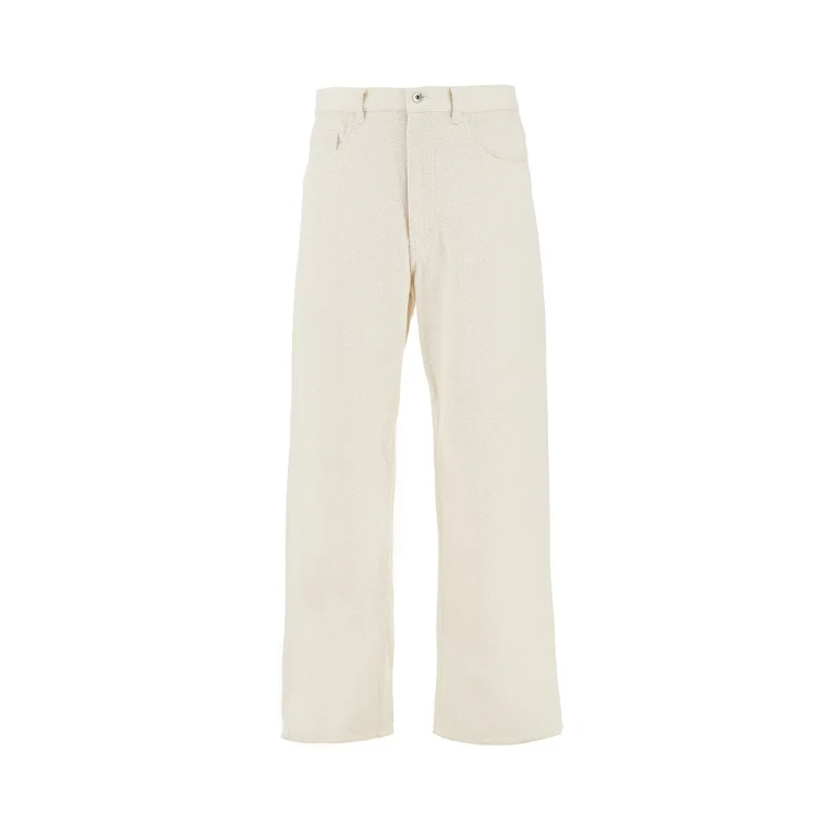 Silk denim pants Man III