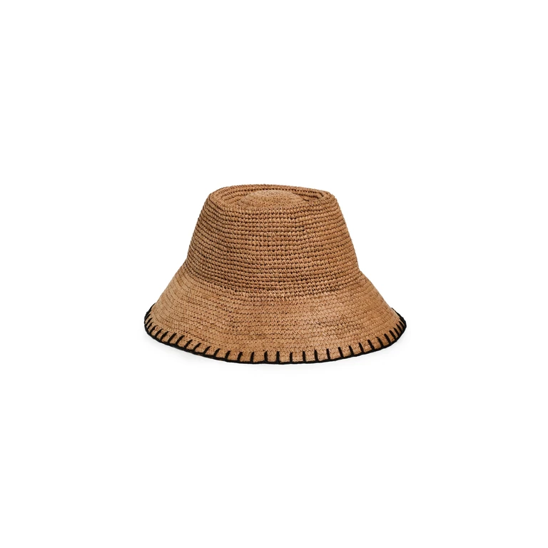 Madewell Blanket Stitch Lantern Hat Dune S/M