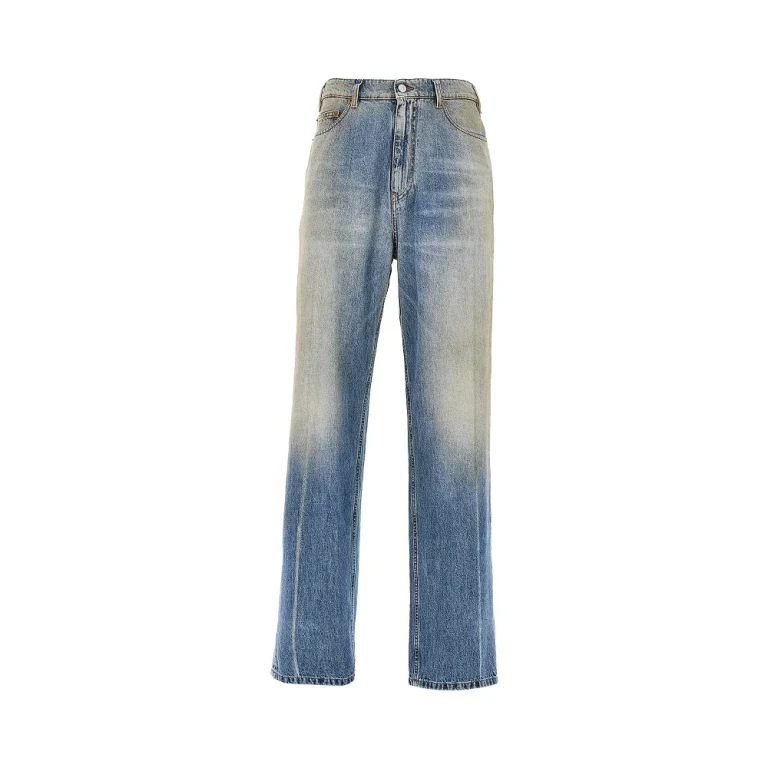 MM6 Used effect Relaxed Fit jeans Man 30