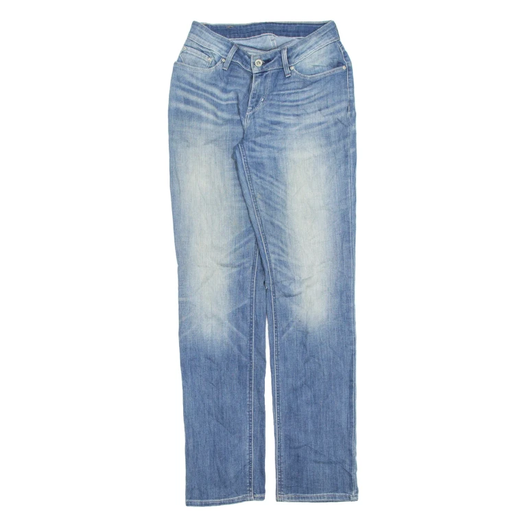 LEVI'S Womens Jeans Blue Slim Bootcut Stone Wash W27 L32