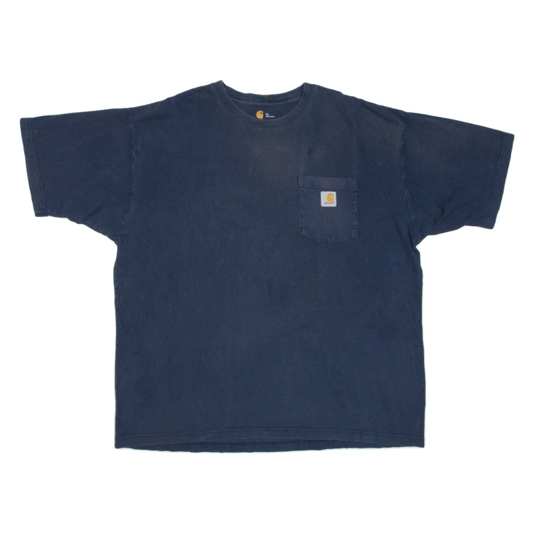 CARHARTT Mens T-Shirt Blue XL