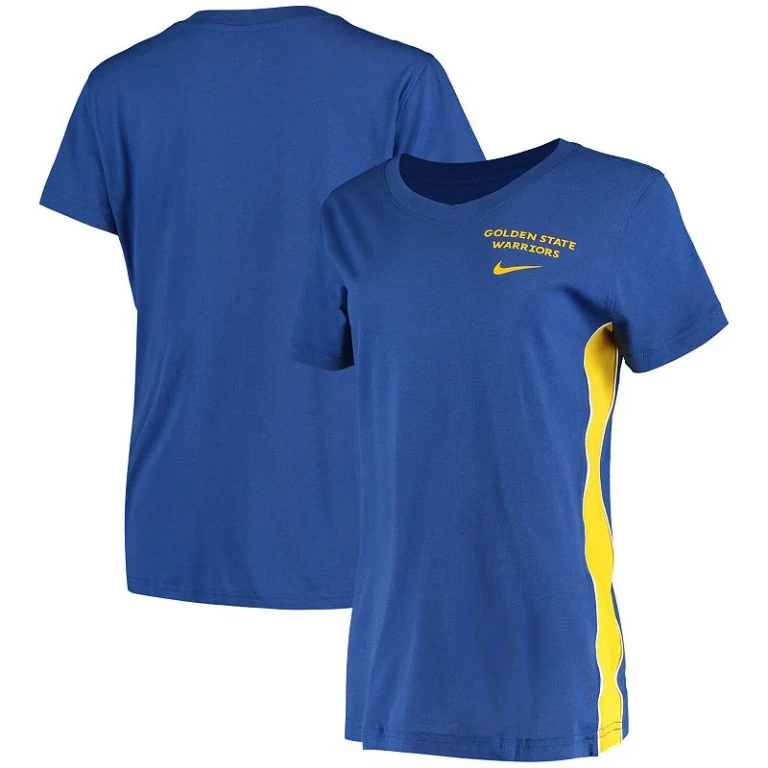Women's NBA Gs Warriors Heavyweight Dna V-Neck T-Shirt T-Shirts