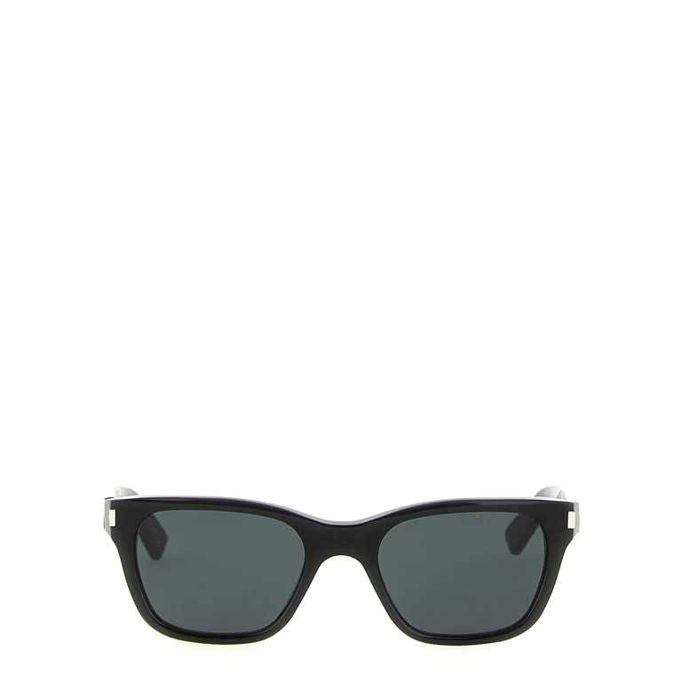 Saint Laurent Black Acetate Sunglasses - Men