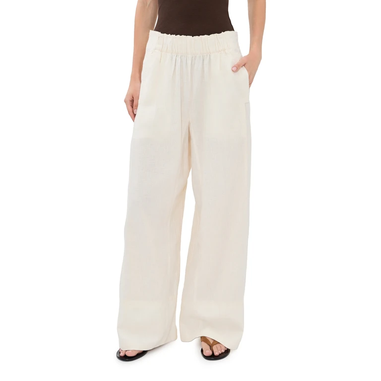 Free People Days End Pull On Pants Clean Ivory S