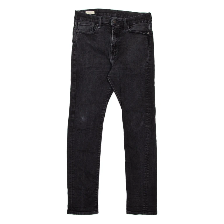 LEVI'S 510 BIG E Jeans Mens Black Slim Skinny W30 L29