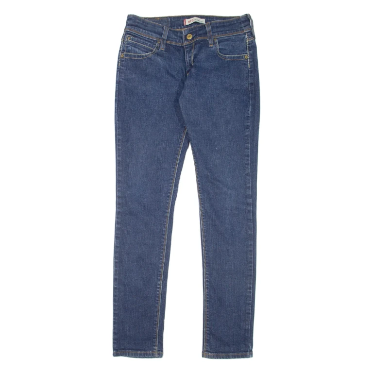 LEVI'S 473 Womens Jeans Blue Slim Skinny W30 L32