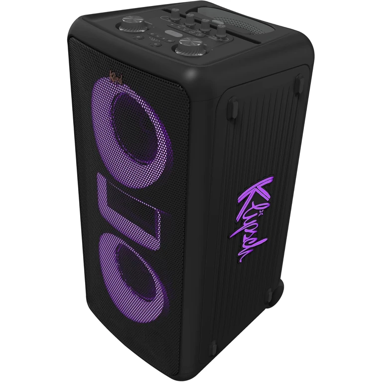 Miami Portable Bluetooth Speaker with Lights and Wired Microphone