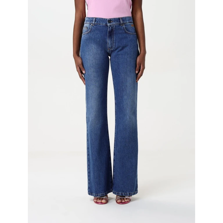 MSGM Jeans Woman color Denim (3842MDP23425724286)