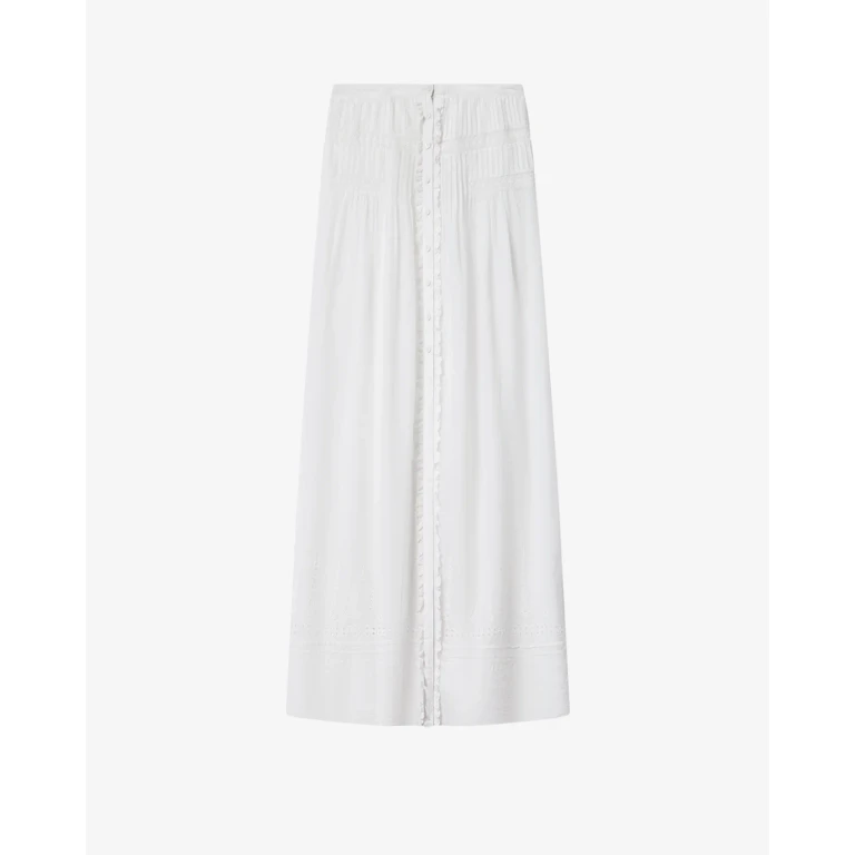 Jupe Loraine - Femme - Blanc - Taille34 - Marant Étoile
