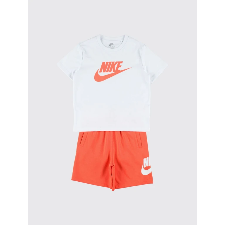Boy's 2-Piece Cotton Blend T-Shirt and Shorts Set with Logo (86L596N33)