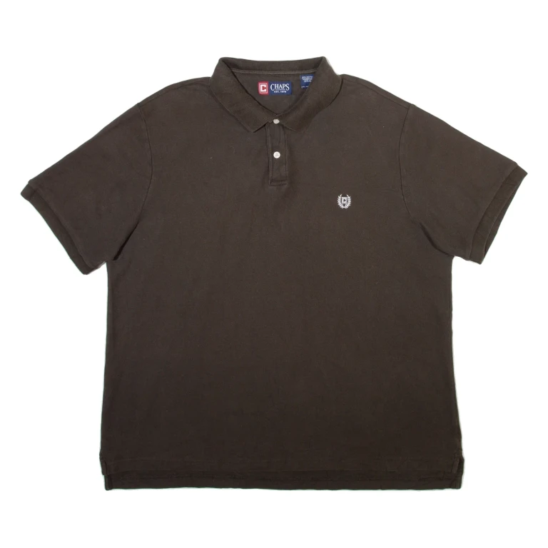 CHAPS Mens Polo Shirt Grey 2XL