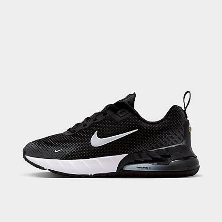 Nike Big Kids Air Max Phoenix Casual Shoes in Black/Anthracite/Smoke Grey Size: 3.5