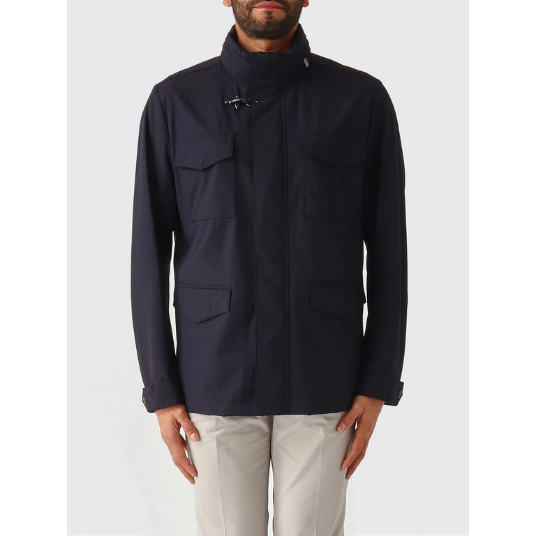 FAY Jacket Men color Blue (NAM1952021SVUWU807)