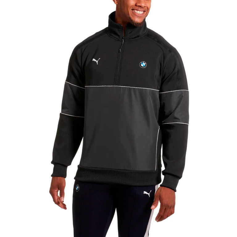 Men's Bmw Motorsport Life 1/2 Zip Sweat Half Zip & Quarter Zip