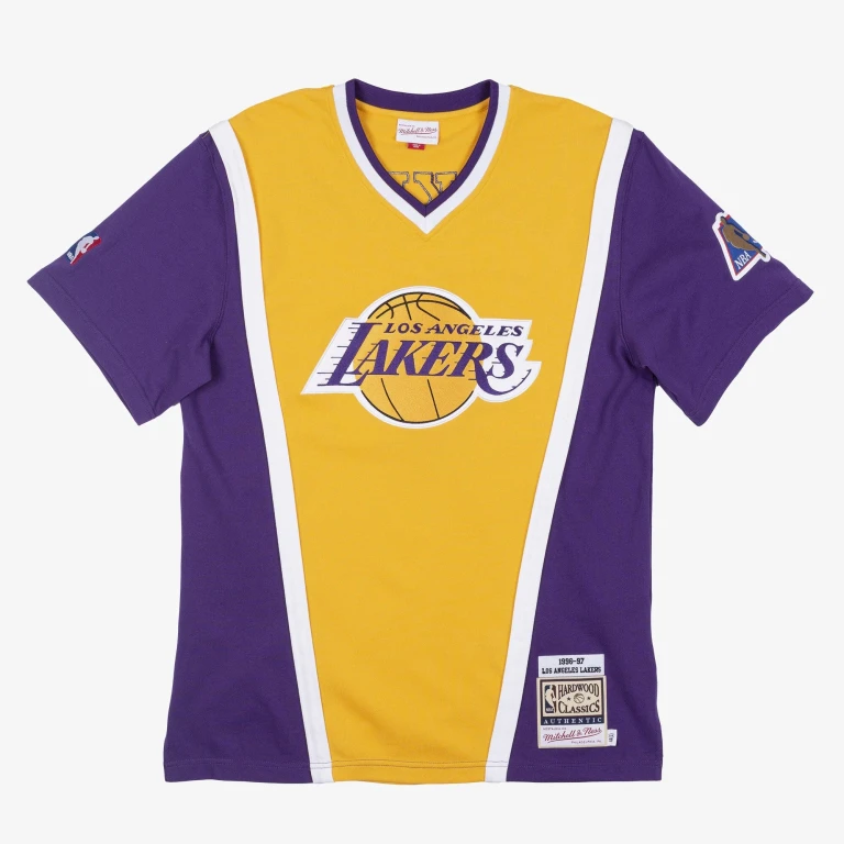 Men's NBA Authentic Shooting Shirt Lakers 1996-97 Shooting Shirt