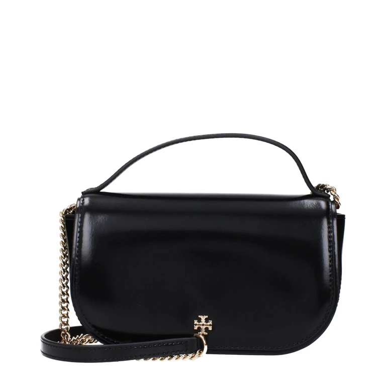 Tory Burch Black Leather Handbag Bag - Women