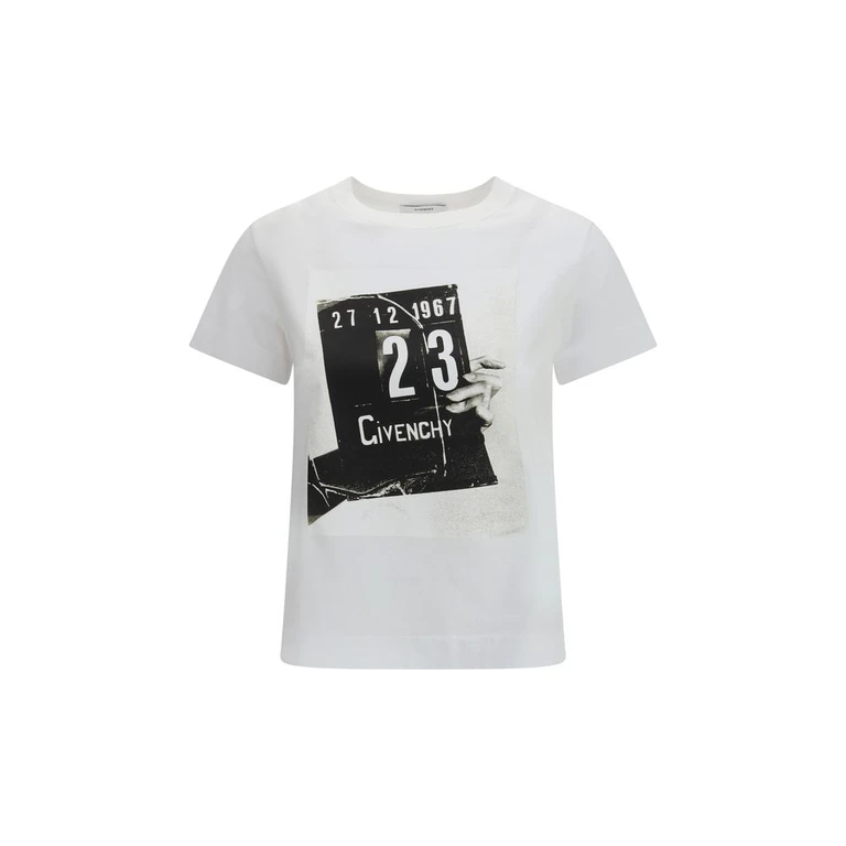 Givenchy White Cotton T-Shirt - Women
