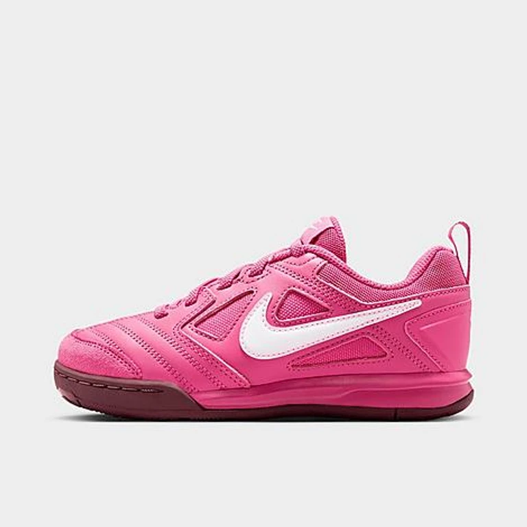 Nike Little Kids Gato Stretch Lace Casual Shoes in Peony/Pink Foam/Tattoo Size: 8.0
