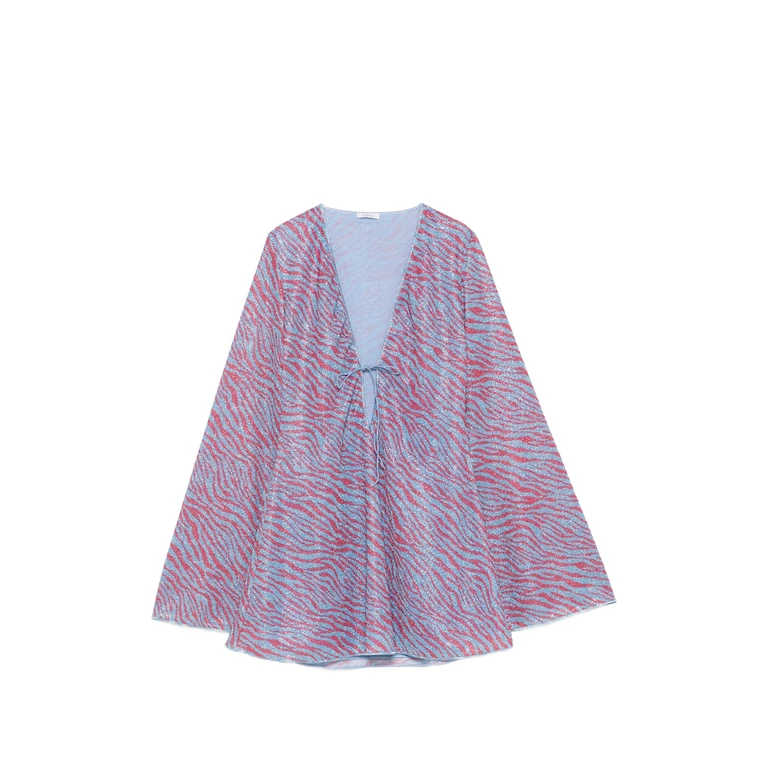 Oséree Zebra-print Mini Dress