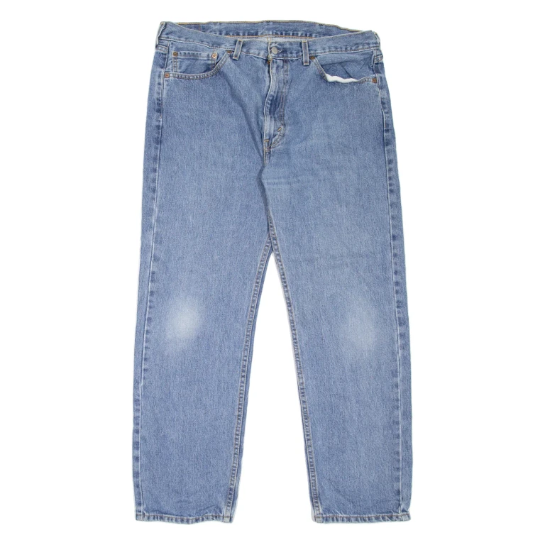 LEVI'S 505 Jeans Mens Blue Regular Straight W38 L30