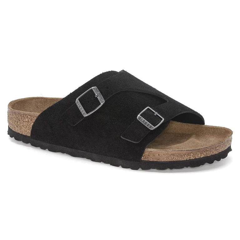 Unisex Zurich Bs Suede Leather Black