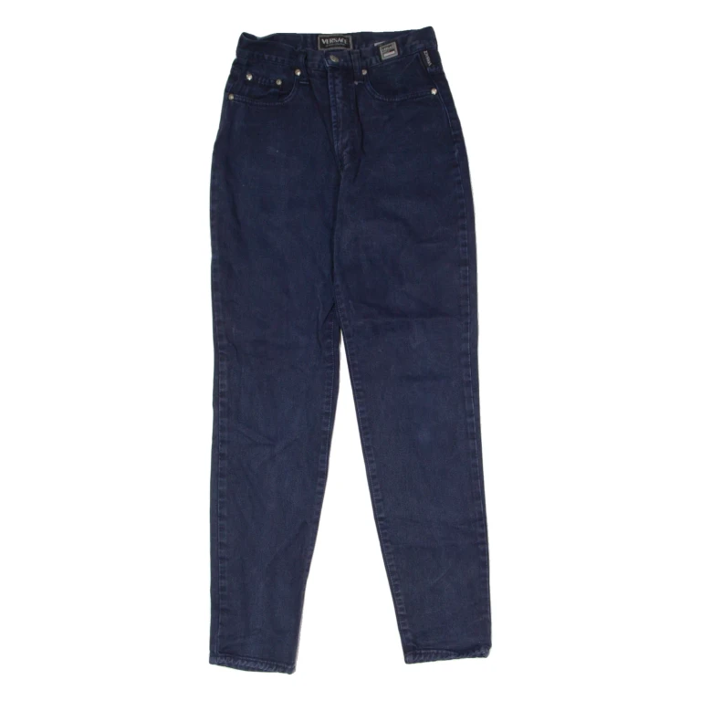 VERSACE JEANS Womens Jeans Blue Slim Skinny W26 L30