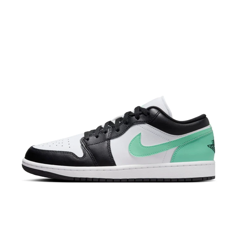 Men's Retro 1 Low 'Green Glow' Sneakers