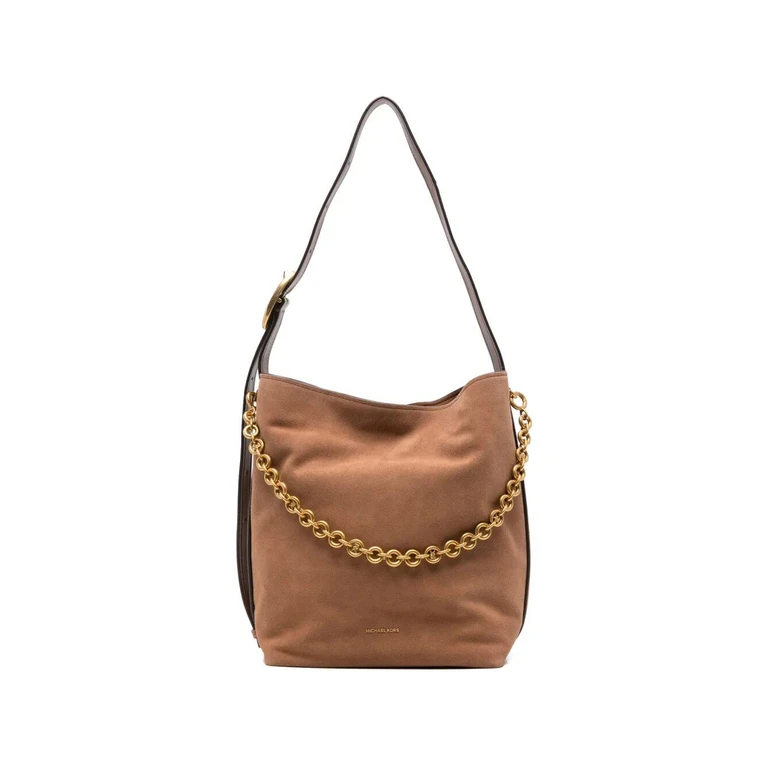 MICHAEL MICHAEL KORS Borsa A Spalla Con Catena "Lg Bucket"