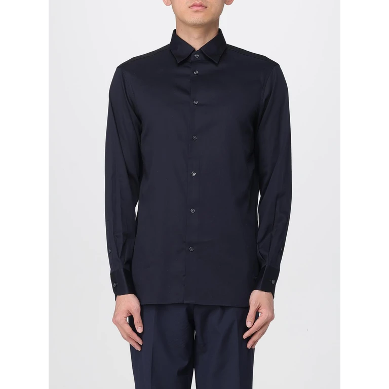 EMPORIO ARMANI Shirt Men color Navy (EM005123AF23800UB118)
