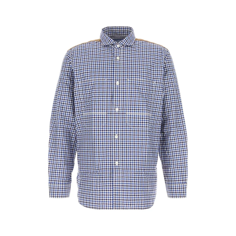 Junya Watanabe Embroidered Cotton Shirt Whblnv X Rd Exterior: Camicie - Men