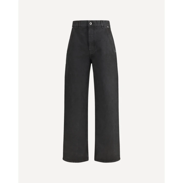 LOEWE Baggy Jeans with a decorative single belt detail Male 48