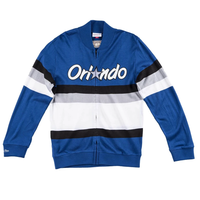Men's NBA Front Stripe Full Zip Sweater Orlando Magic
