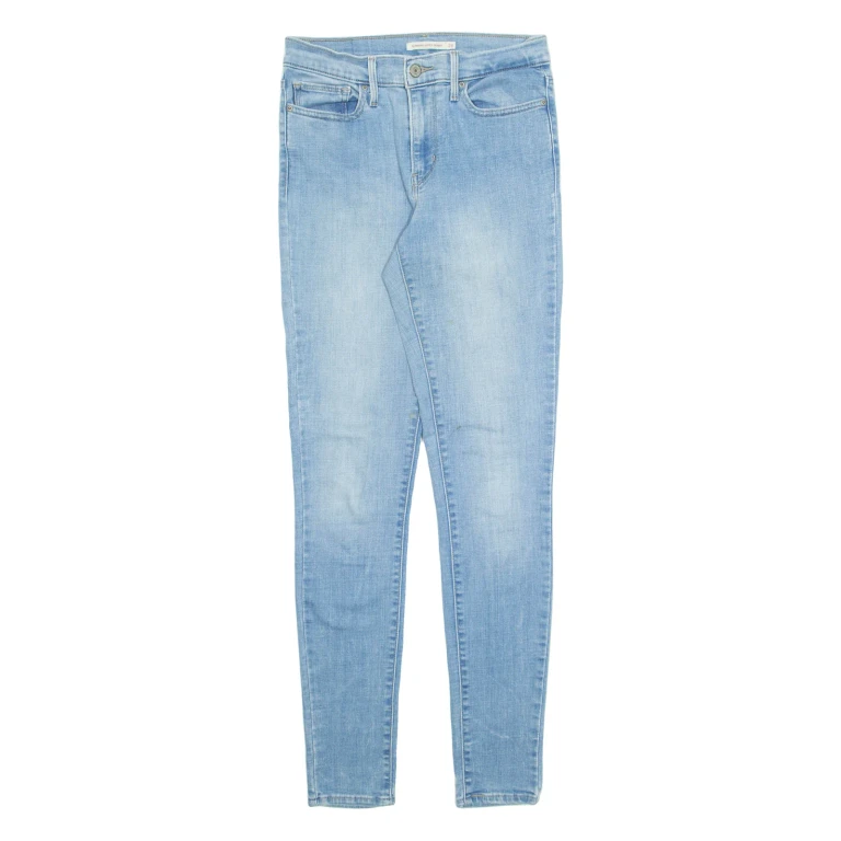 LEVI'S Womens Jeans Blue Slim Skinny Stone Wash W28 L32