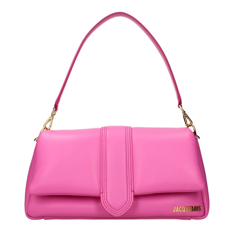 Jacquemus Pink Leather Shoulder Bag - Women