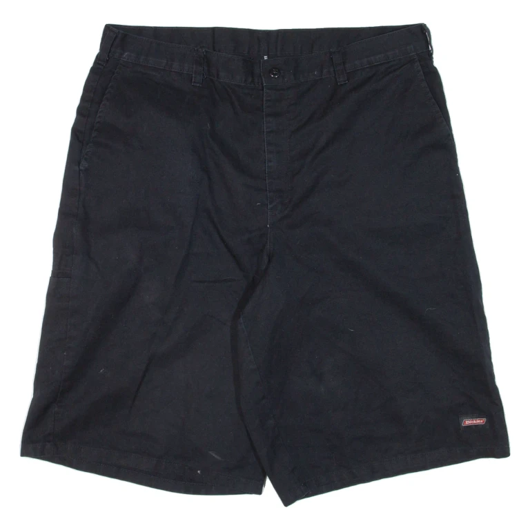 DICKIES Mens Workwear Shorts Black XL W38