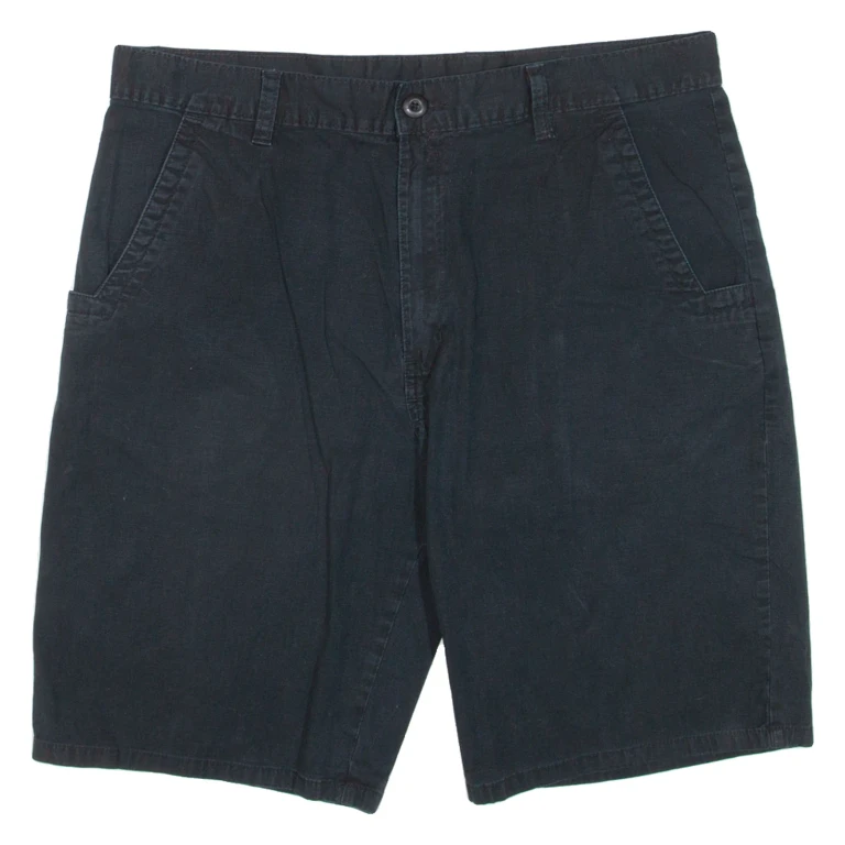 DICKIES Mens Workwear Shorts Black L W36