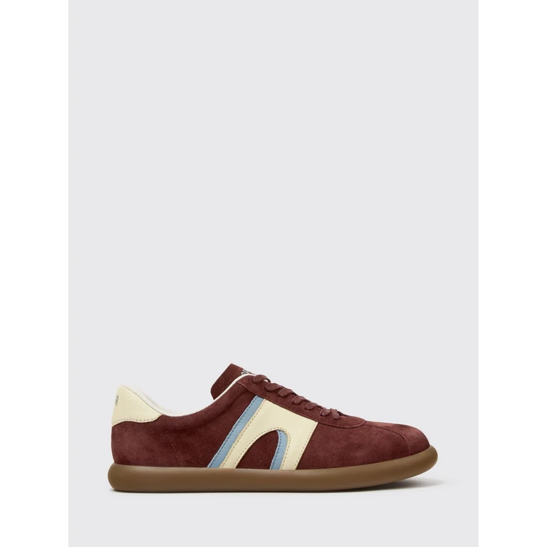 Pelotas Soller Low-Top Sneakers in Smooth and Suede Leather with Logo (K100937-037PELOTASSOLLER0)