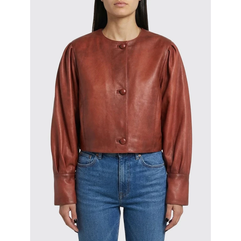 CHLOÉ Jacket Woman color Brown (CH26SCV97201642)
