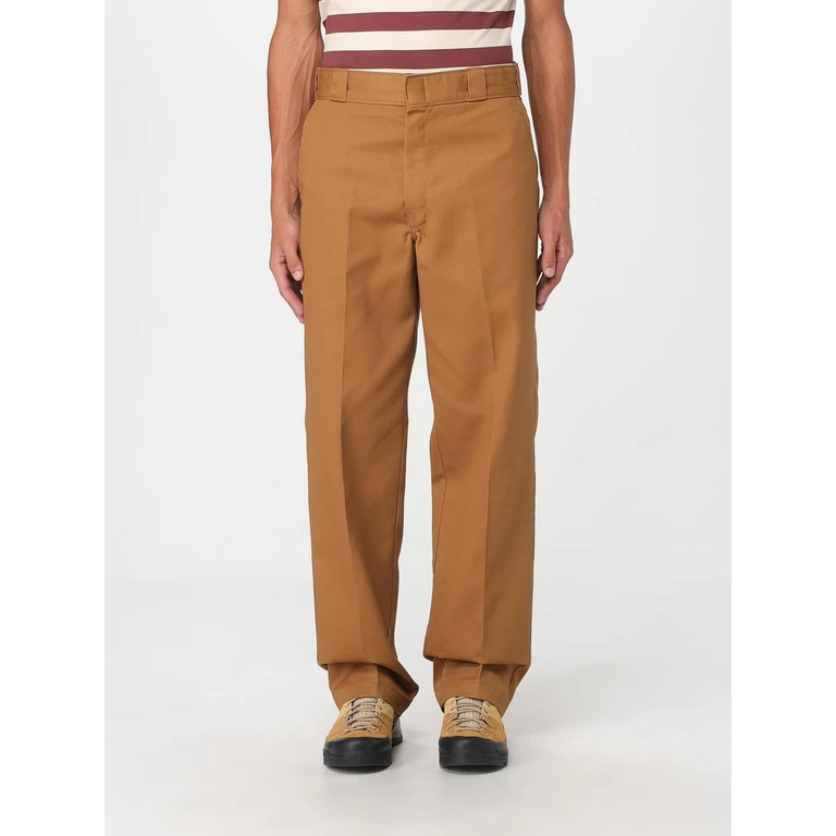 DICKIES Pants Men color Brown (DK0A4XK60BD1)