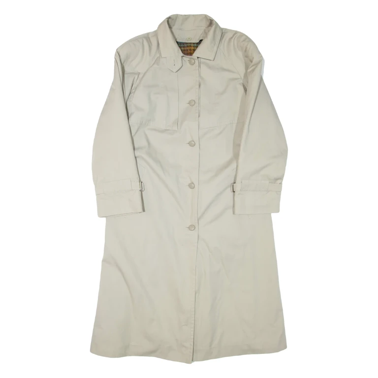 Womens Trench Jacket Beige L