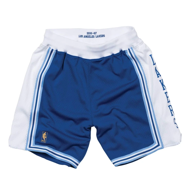 Men's NBA Authentic Shorts Los Angeles Lakers Alternate 1996-97