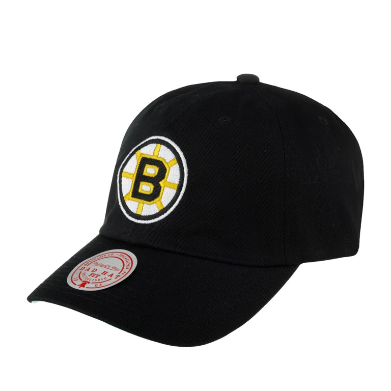Men's NHL Team Ground 2.0 Dad Strapback Bruins Hats